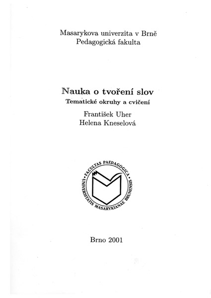 Nauka o tvoření slov