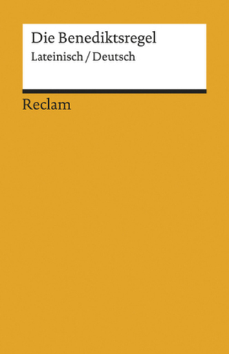 Benedicti regula latinsko-německé vydání