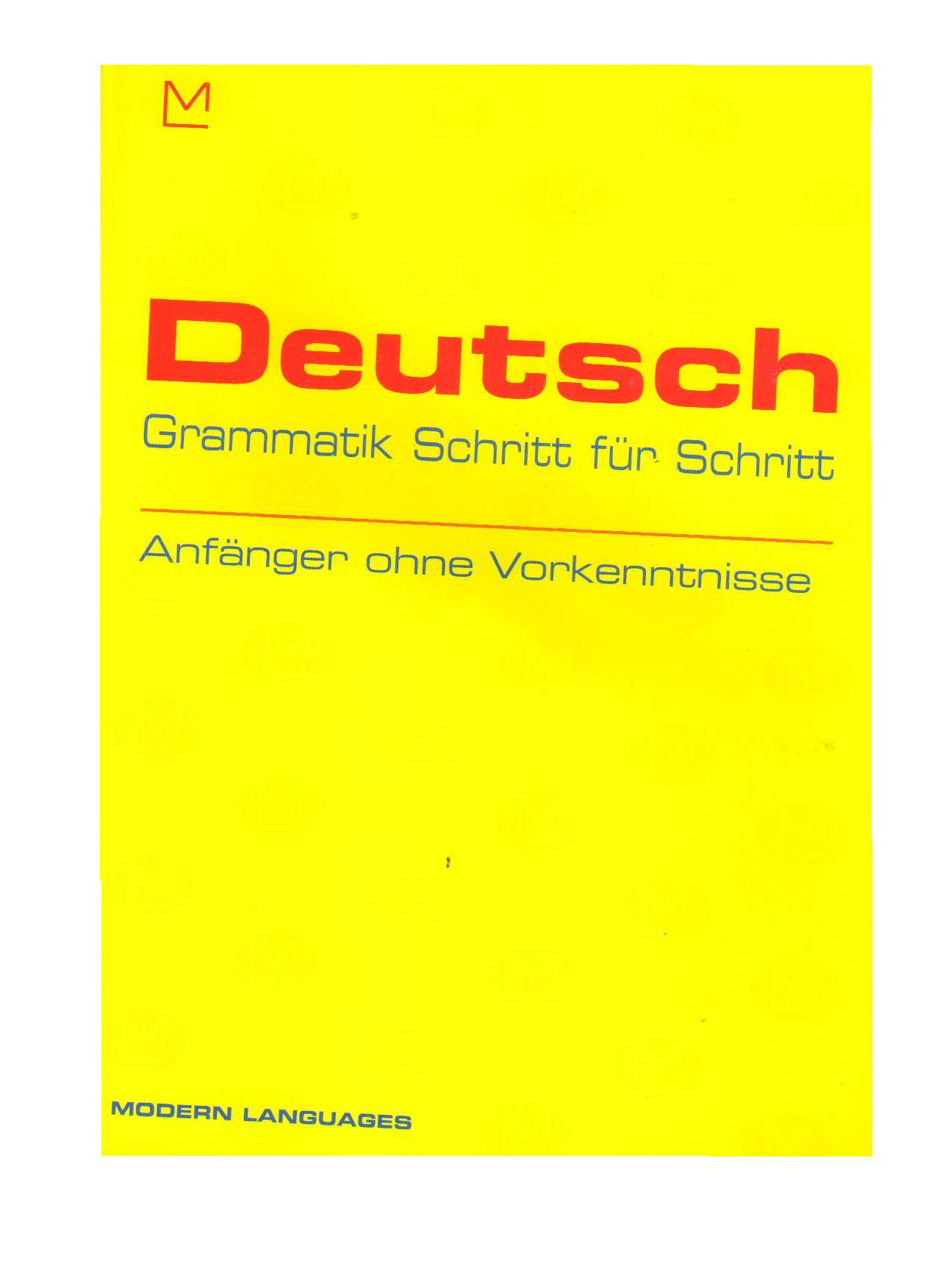 Deutsch Grammatik Schritt für Schritt + CD cvičebnice pro úplné začátečníky