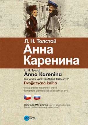 Anna Karenina v ruštině zjednodušená četba v ruštině B1