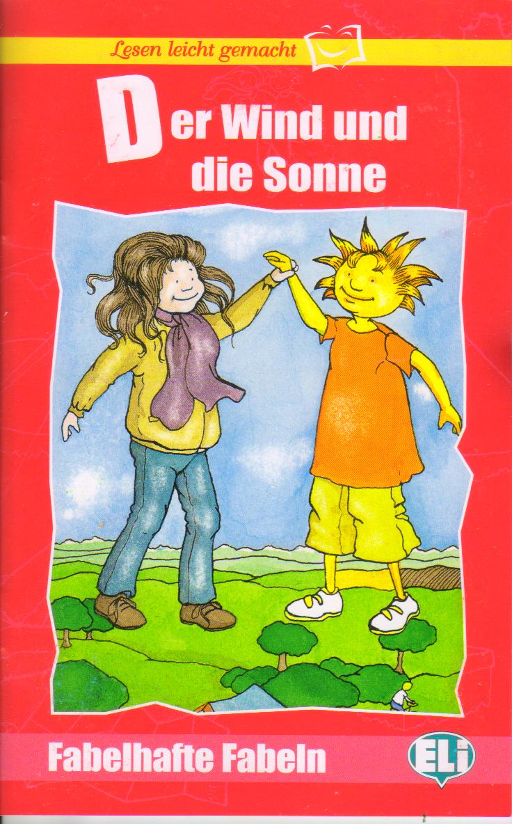 Der Wind und die Sonne + CD němčina pro děti