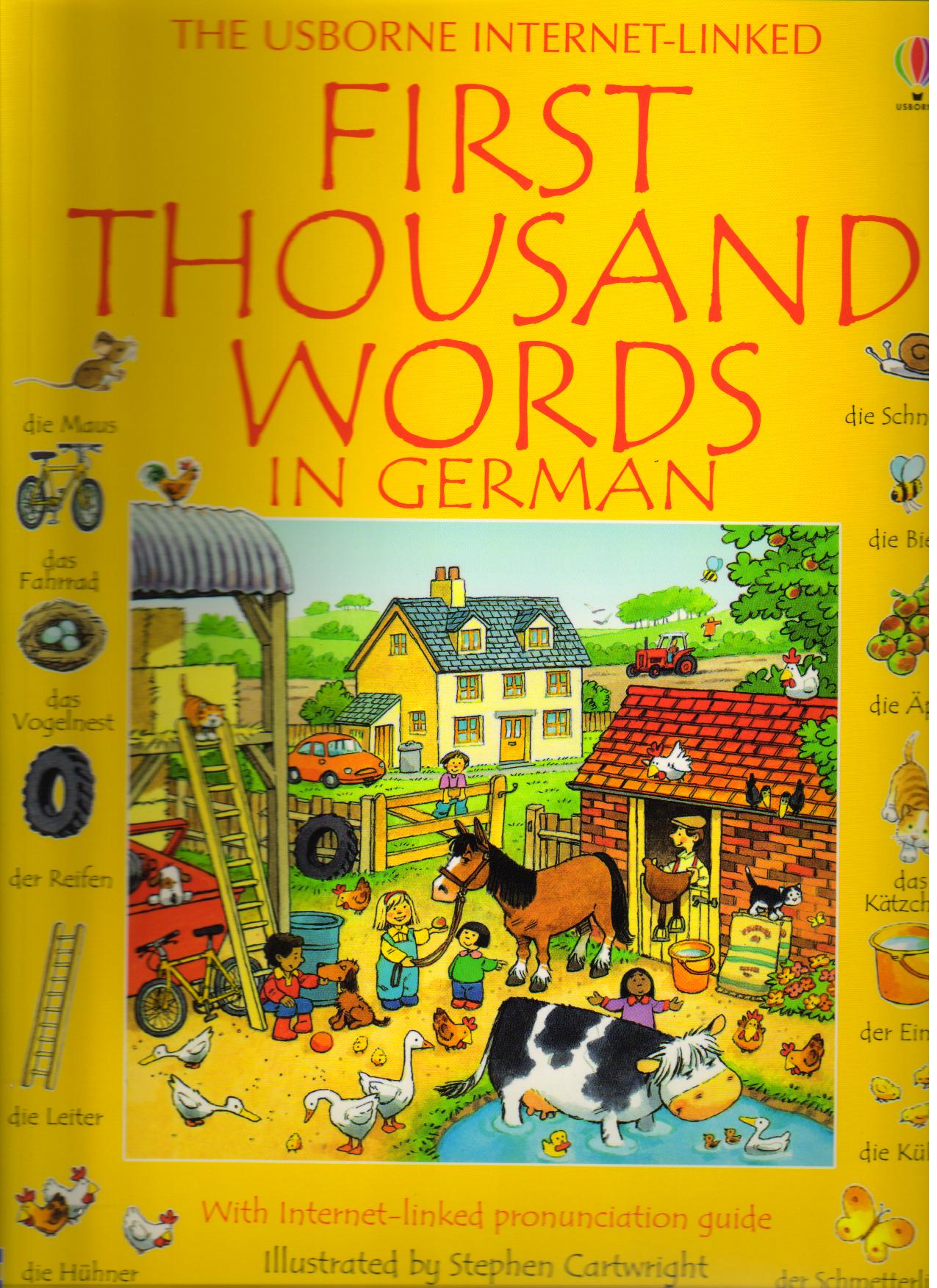 First Thousand Words in German Obrázkový slovník němčiny pro děti