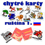 Chytré karty ruština 1 