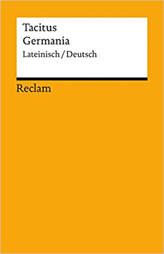 Tacitus - Germania (oranžová) latinsko-německé vydání