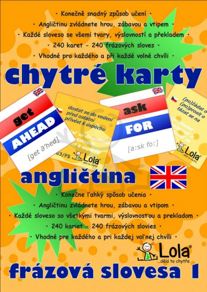 Chytré karty - frázová slovesa v angličtině 1
