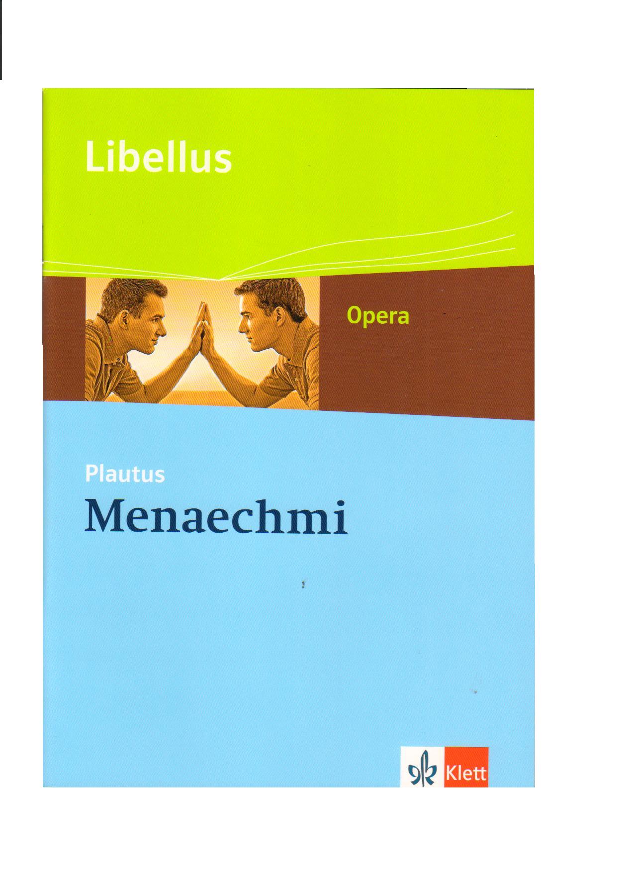 Plautus: Menaechmi textová cvičebnice, rozbor, cvičení, reálie