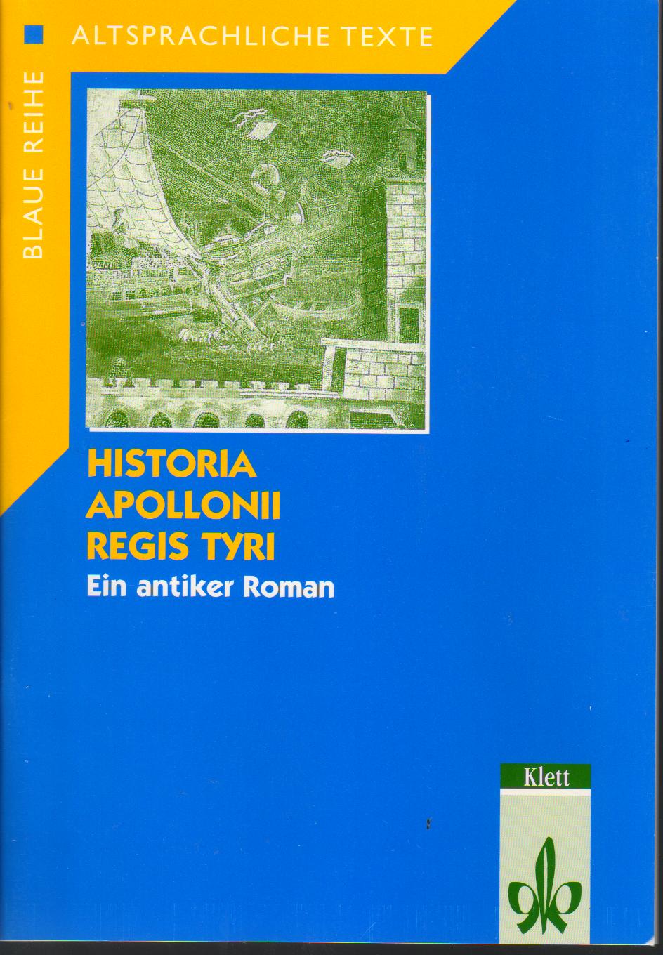 Historia Apollonii regis Tyri latinský román - četba v latině